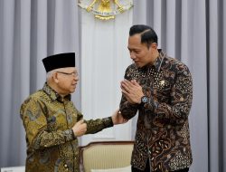 Sowan ke Wapres Ma’ruf Amin, AHY Diberi Pesan Terkait Permasalahan Mafia Tanah
