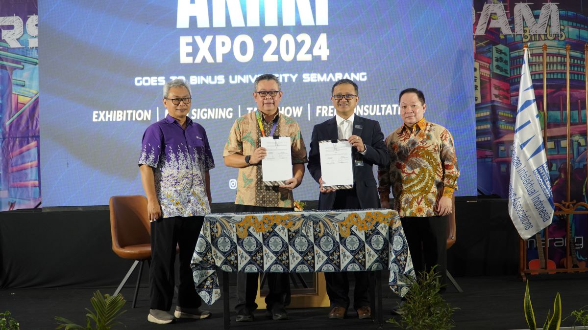 Talk Show AKHKI Goes to Campus Mini Expo 2024 di BINUS University Semarang. Foto: Dok. Binus University Semarang