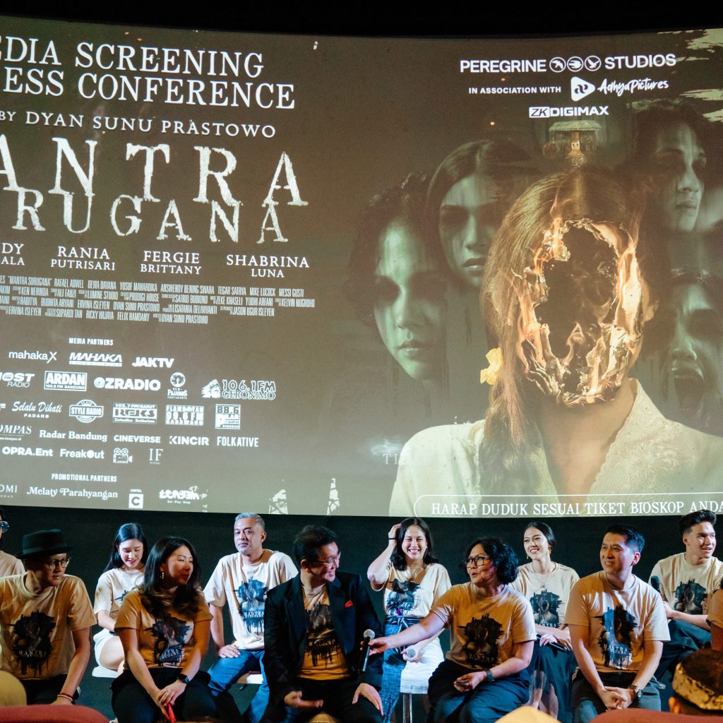 Press conference film Mantra Surugana. Foto: Sarah Anna Wahyuni Limbeng.