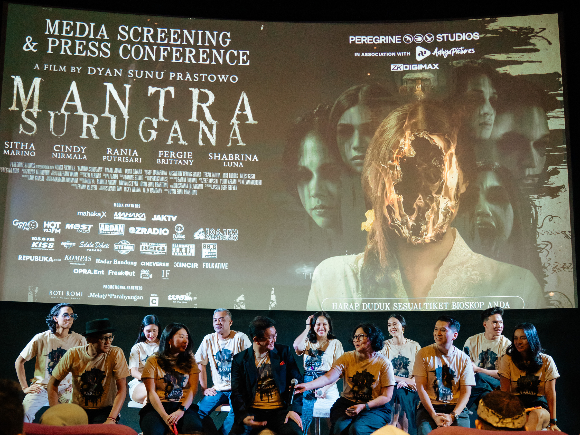 Press conference film Mantra Surugana. Foto: Sarah Anna Wahyuni Limbeng.