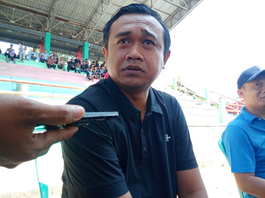 Ketua Harian ASKAB PSSI Blora, Lanova Chandra Tirtaka. Foto: Dok. Lilik Yuliantoro