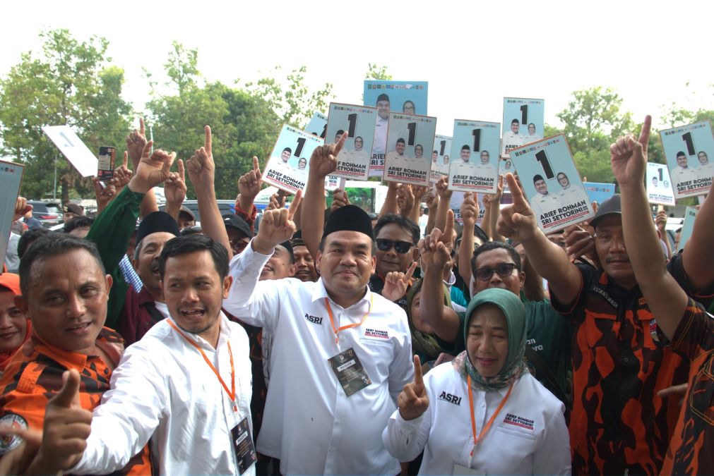 Paslon di Pilkada Blora 2024, Arief Rohman dan Sri Setyorini (ASRI). Foto: Dok. Lilik Yuliantoro