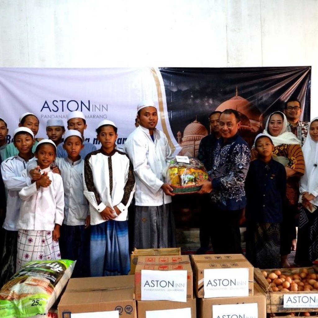 Semarakkan Ramadan, Hotel ASTON Inn Pandanaran Semarang Gelar Kegiatan Sosial dan Media Gathering 