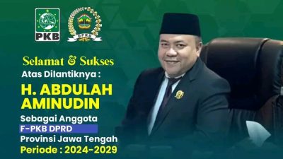 TUTURPEDIA - 120 Anggota DPRD Provinsi Jawa Tengah Resmi Dilantik, Salah satunya Abdullah Aminudin