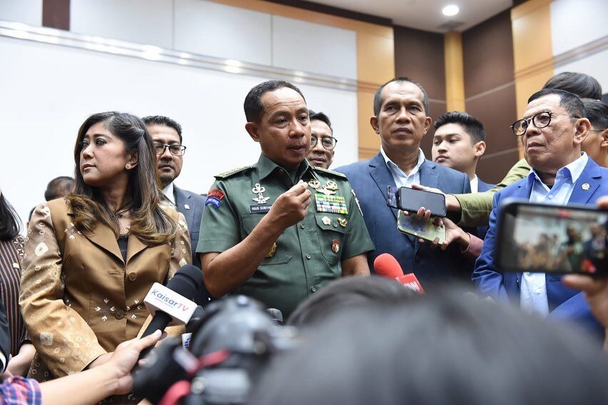 Jenderal Agus Subiyanto akan segera disahkan sebagai Calon Panglima TNI oleh DPR RI usai memaparkan visi misi. Foto: Laman TNI AD