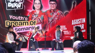 Agustin-Iswar Komitmen Berikan Wadah Kreativitas untuk Anak Muda Semarang