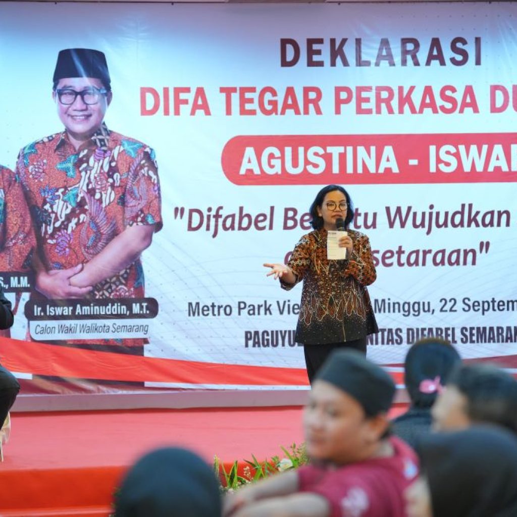 TUTURPEDIA - Agustina-Iswar Janjikan Rumah Insipirasi di Setiap Kecamatan Kota Semarang untuk Para Disabilitas