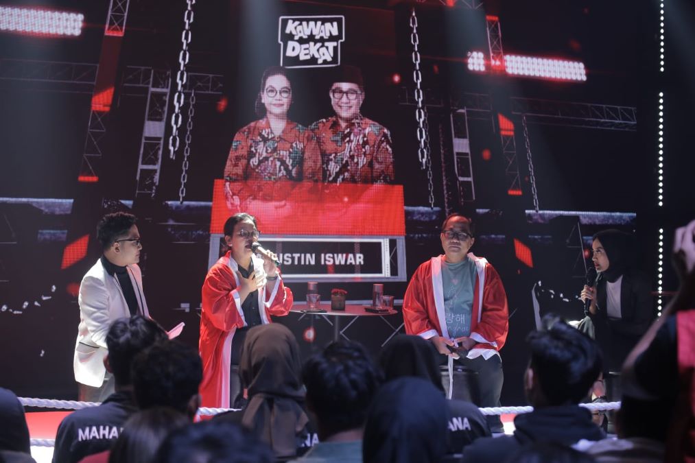 Pasangan calon nomor urut 1, Agustina Wilujeng Pramestuti dan Iswar Aminuddin (Agustina-Iswar). Foto: Dok. Jaguar