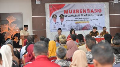 TUTURPEDIA - Agustina-Iswar Sampaikan Visi di Musrenbang: Semarang Bersih, Sehat, dan Inklusif