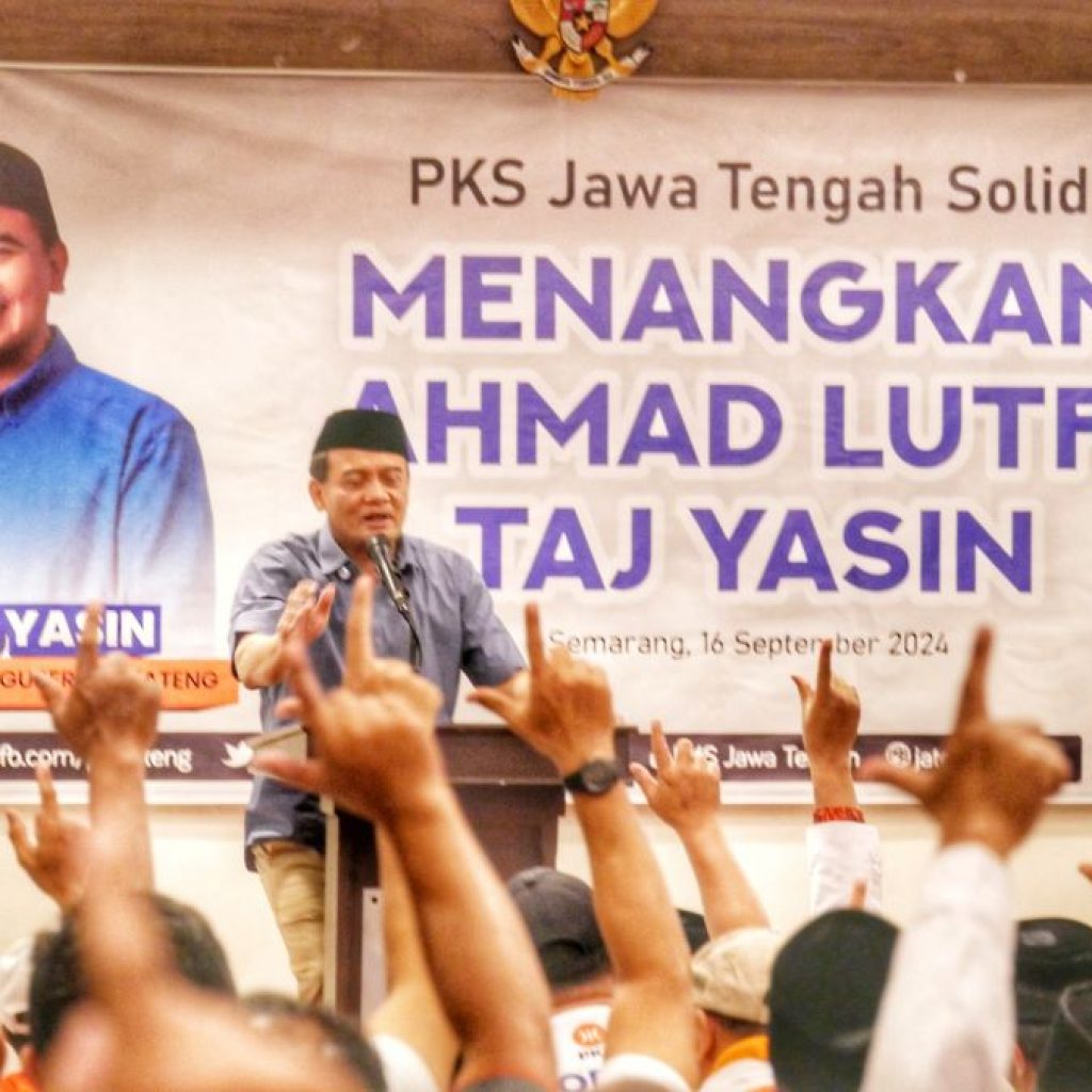 PKS Jateng Bakal Sumbang 1,6 Juta Suara untuk Ahmad Luthfi-Gus Yasin Menangkan Pilgub 2024