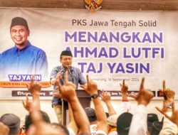 PKS Jateng Bakal Sumbang 1,6 Juta Suara untuk Ahmad Luthfi-Gus Yasin Menangkan Pilgub 2024