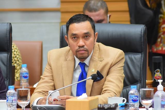 KPK akan panggil ulang Ahmad Sahroni dalam dugaan kasus korupsi SYL Kementan. Foto: Laman DPR RI