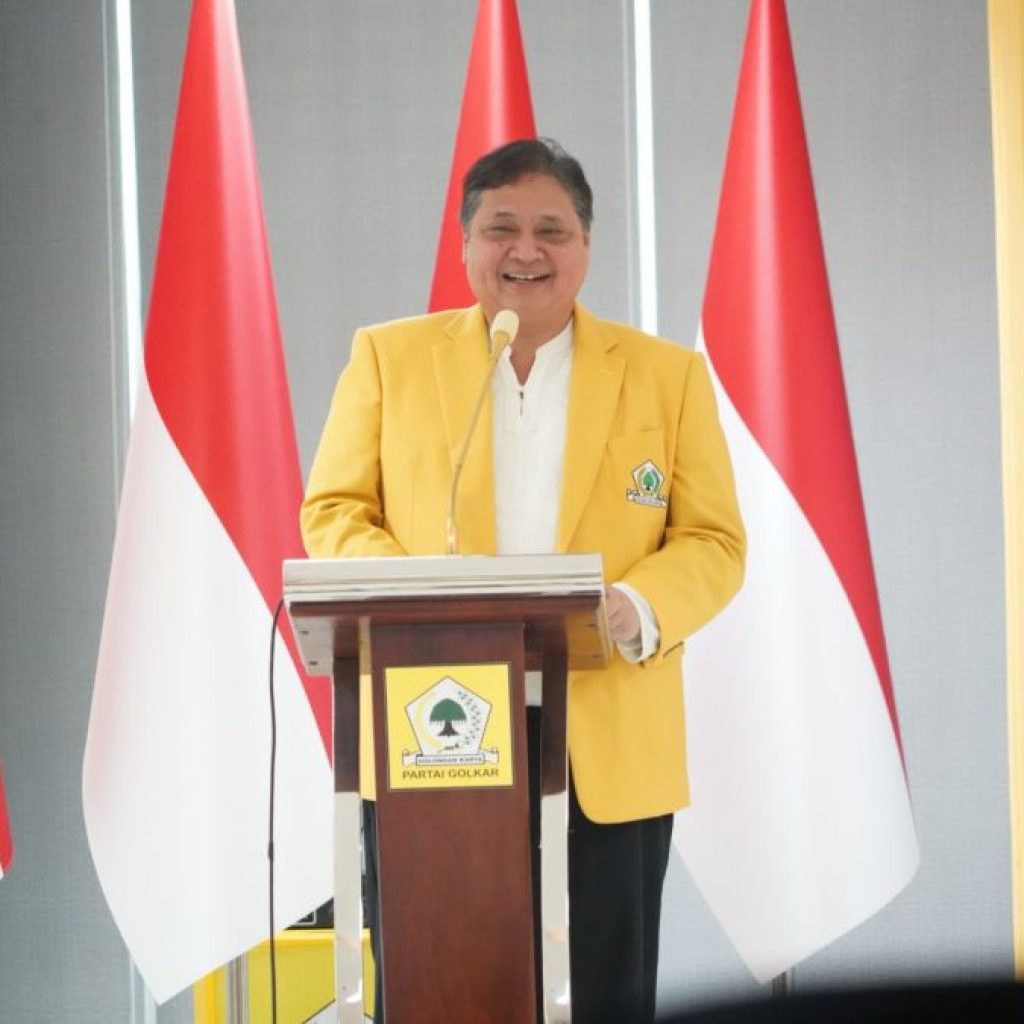 Airlangga Hartarto mundur sebagai Ketua Umum Golkar. Foto: x.com/golkar_id