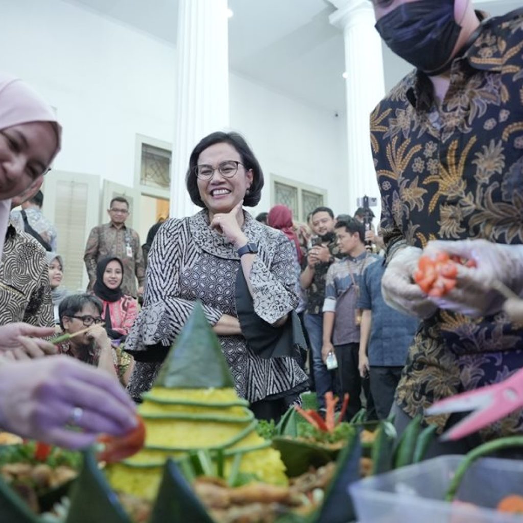 Sri Mulyani sampaikan harapan untuk Kementerian Keuangan. Foto: Laman Kementerian Keuangan