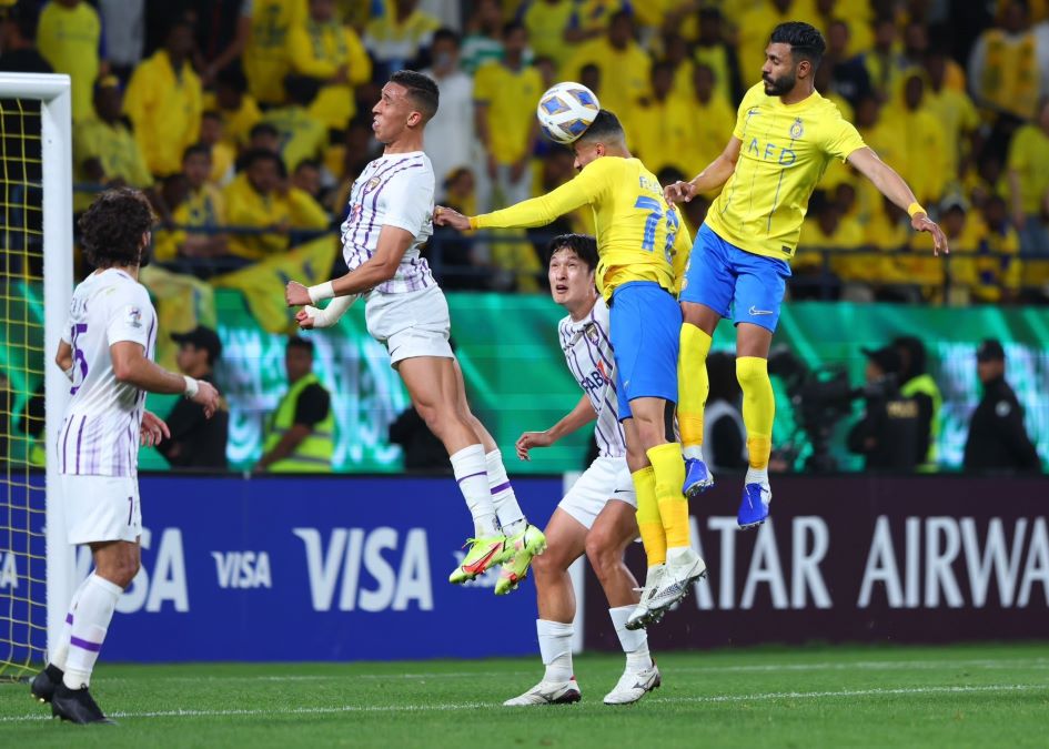 Al Nassr terhempas dari Liga Champions Asia usai kalah dari Al Ain. Foto: x.com/AlNassrFC_EN