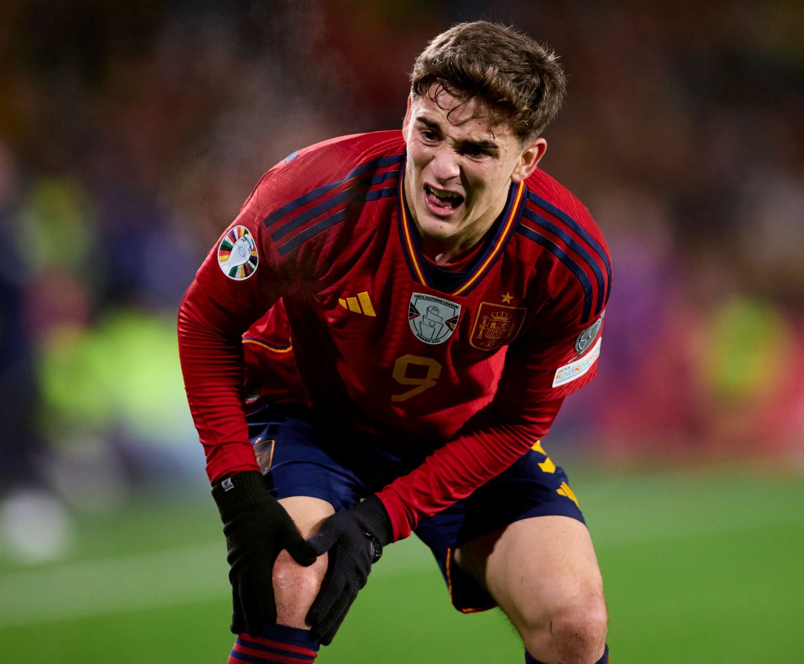 Gelandang muda Barcelona, Gavi, alami cedera ACL. Foto: X.com/paezgavi6