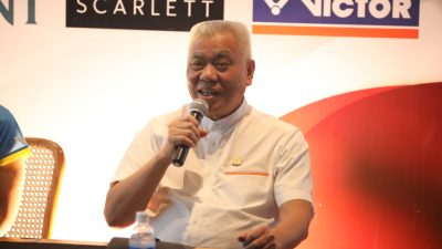Alex Tirta tidak memenuhi panggilan Polda Metro Jaya karena alasan kesehatan. Foto: Laman PBSI ID