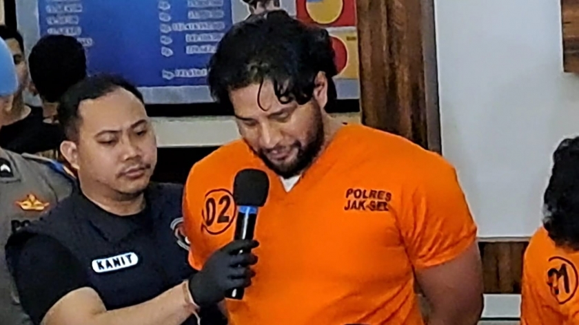 Ammar Zoni kembali ditangkap karena kasus narkoba yang ketiga kalinya. foto: PMJ News