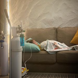 Putra Zaskia Mecca Pakai Alat Bantu Pernapasan, Keluhkan Soal Polusi Jakarta