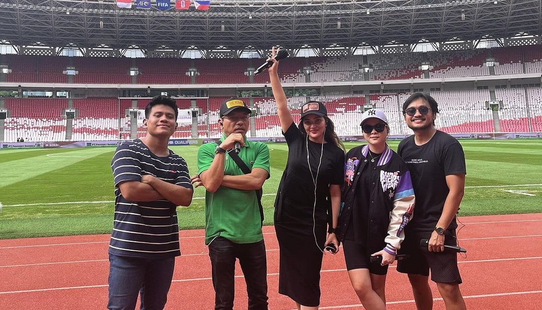 Anang Hermansyah beri penjelasan soal tampil bernyanyi di laga timnas Indonesia. Foto: Instagram.com/ananghijau