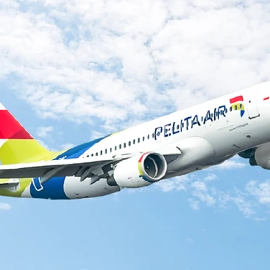 Pesawat komersil Pelita Air menerima ancaman bom dari seorang penumpangnya. FOTO: Dok. Pelita Air