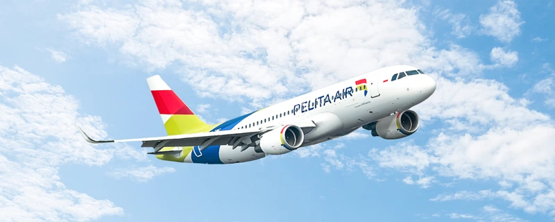 Pesawat komersil Pelita Air menerima ancaman bom dari seorang penumpangnya. FOTO: Dok. Pelita Air