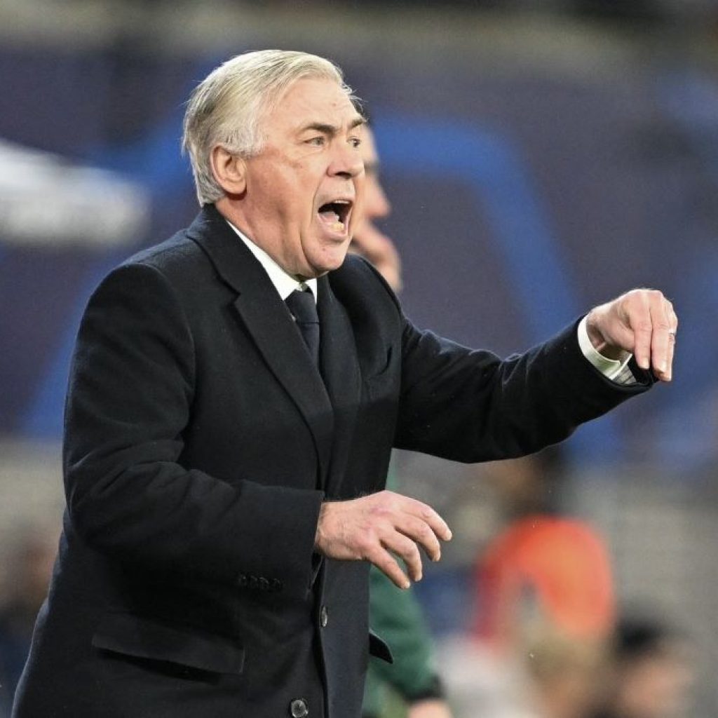 Carlo Ancelotti bantah Real Madrid tak fokus karena Mbappe di laga kontra Rayo Vallecano. Foto: x.com/MrAncelotti