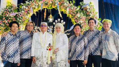 Andika Kangen Band resmi menikah yang kelima kalinya. Foto: instagram.com/izzy_alfarizi