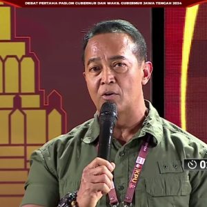 Debat Pilkada Jateng 2024, Andika Perkasa Janji Benahi Birokrasi demi Tingkatkan Integritas Pelayanan Publik