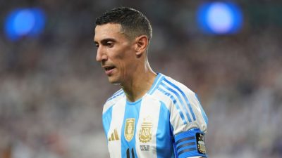 Keluarga Angel Di Maria dapat pesan ancaman kematian. Foto: x.com/Argentina