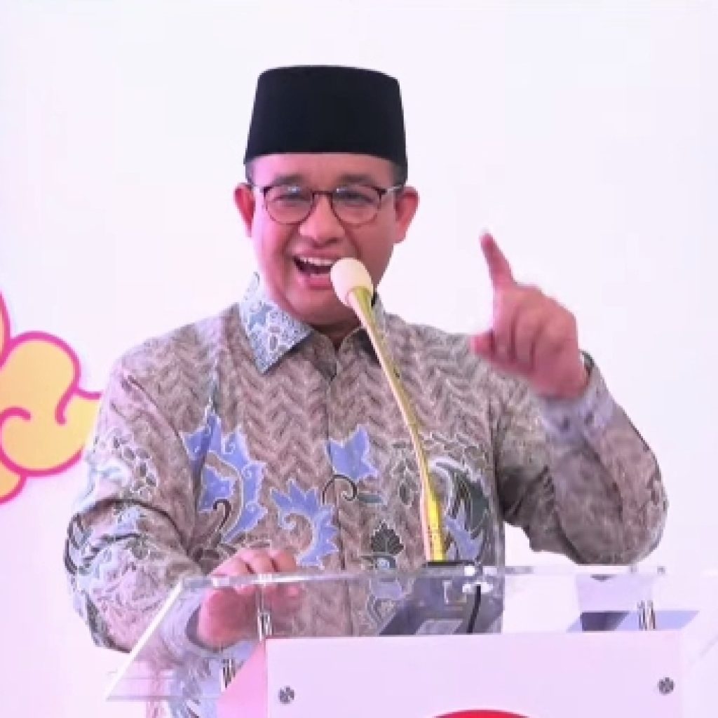 Anies menunggu arah koalisi PKS pasca berlangsungnya Pilpres 2024. Foto: Tangkapan Layar YouTube PKSTV