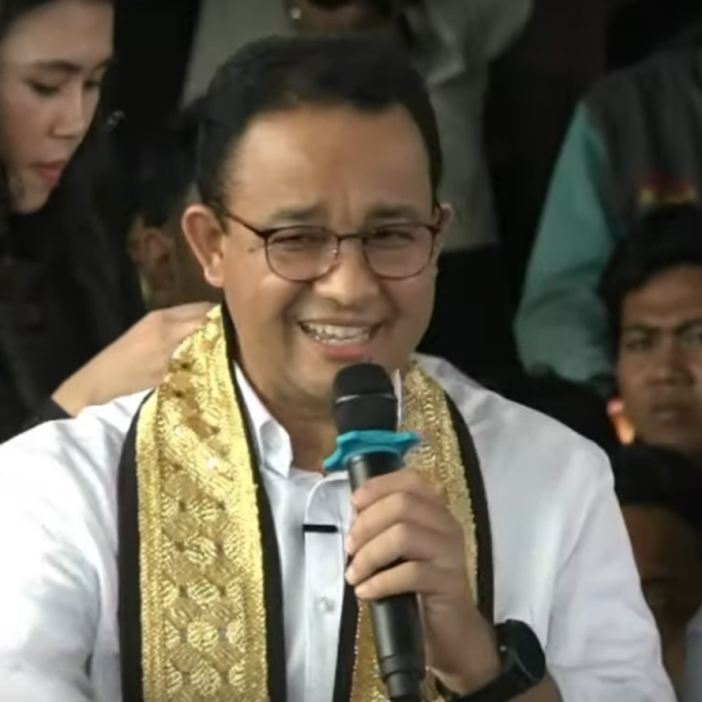 AMIN didukung Jusuf Kalla, Anies Baswedan merasa sangat terhormat. Foto: Tangkapan Layar YouTube Anies Baswedan