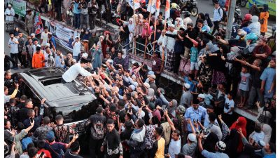 KPU menetapkan jadwal kampanye akbar capres-cawapres dalam Pemilu 2024. Foto: x.com/aniesbaswedan