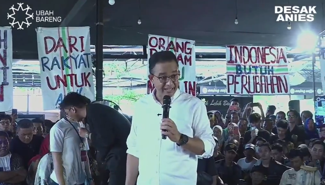 Anies sebut 3 solusi pengawasan daerah perbatasan di Kalimantan Barat. Foto: Tangkapan Layar x.com/ALNSYH_