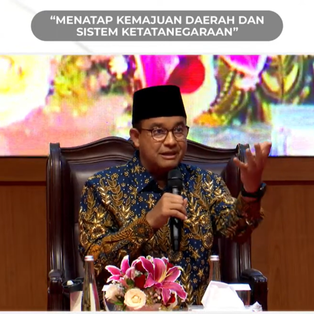 Anies Paparkan Enam Prinsip dalam Pengelolaan Sumber Daya Alam
