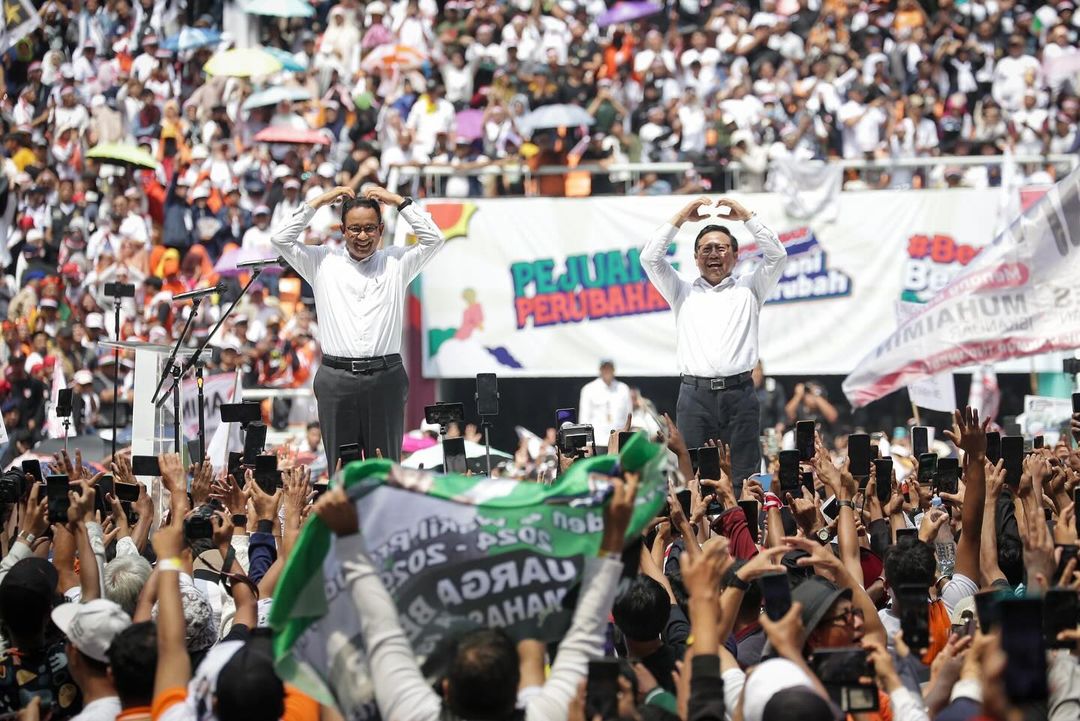 Anies sebut masih ada kesempatan untuk putaran kedua. Foto: instagram.com/rustinimurtadho