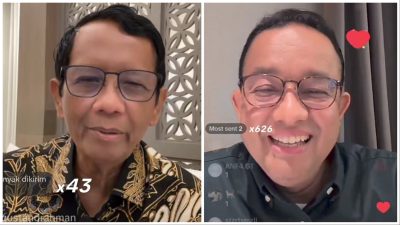 Anies dan Mahfud MD Live TikTok, Upaya Raih Dukungan Anak Muda