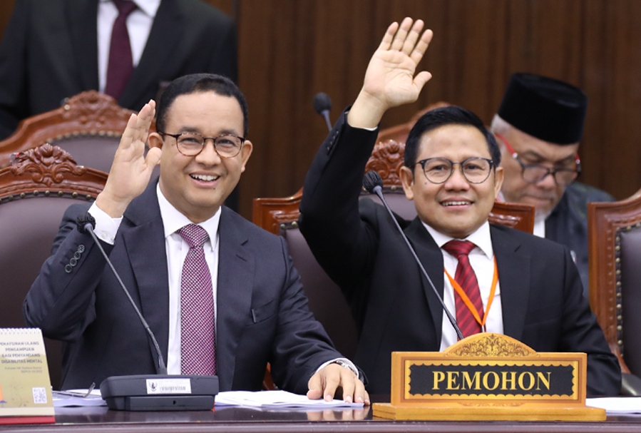 Anies Baswedan yakin Mahkamah Konstitusi akan berani memberikan putusan terbaik bagi bangsa dan negara. Foto: x.com/OfficialMKRI