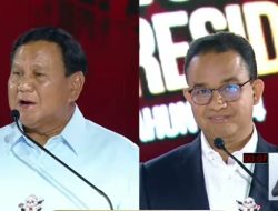 Panas! Anies dan Prabowo Saling Sindir saat Debat Capres 2024 
