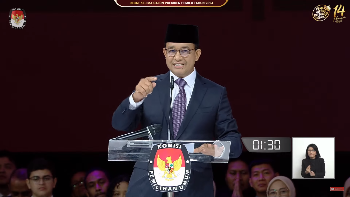 TUTURPEDIA - Debat Capres 2024, Anies Hendak Datangkan Pakar untuk Tingkatkan Kualitas Manusia dan Inovasi