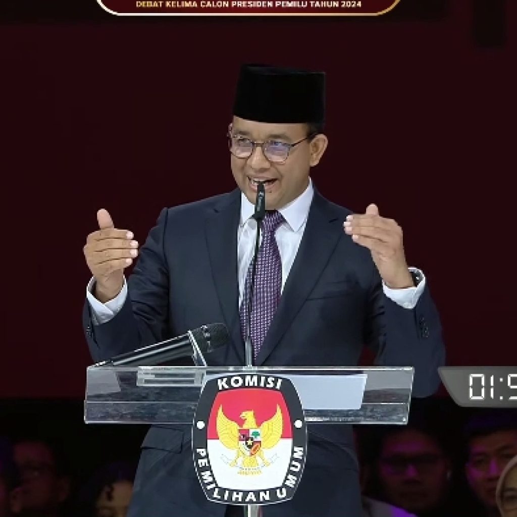 TUTURPEDIA - Debat Capres 2024: Anies Sampaikan Program Mensejahterakan Guru di Indonesia