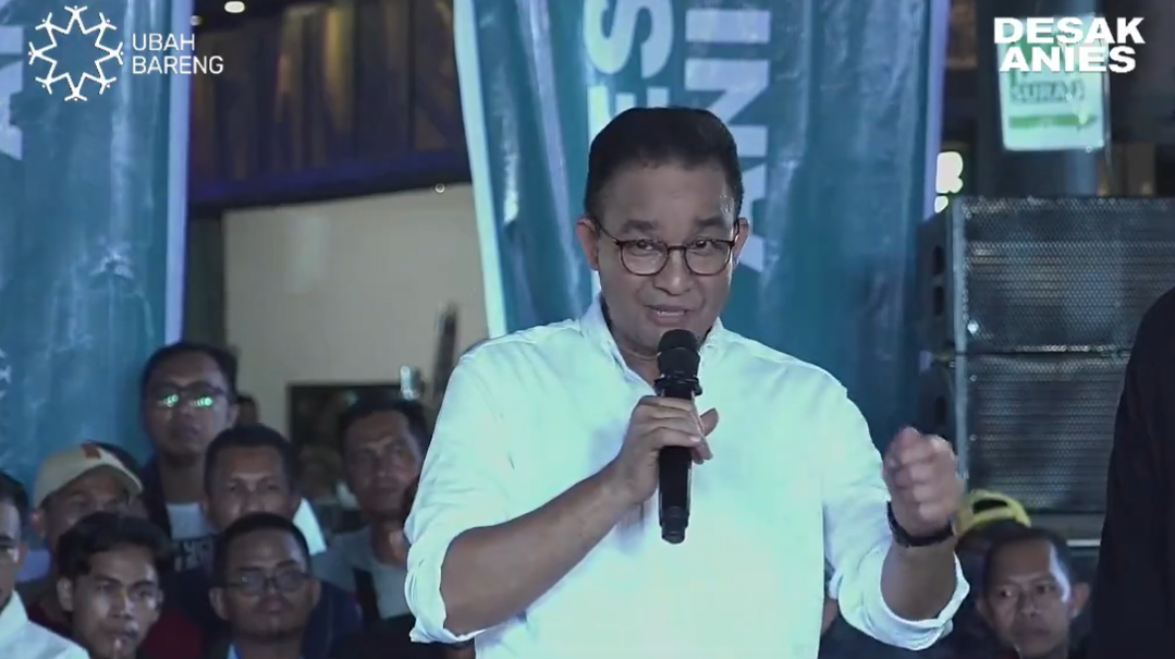 Anies menyebutkan reforestasi sebagai solusi banjir di Kalimantan Barat. Foto: Tangkapan Layar x.com/ALNSYH_