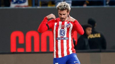 Bobol Gawang Madrid di Supercopa de Espana, Antoine Griezmann Resmi Jadi Top Scorer Atleti