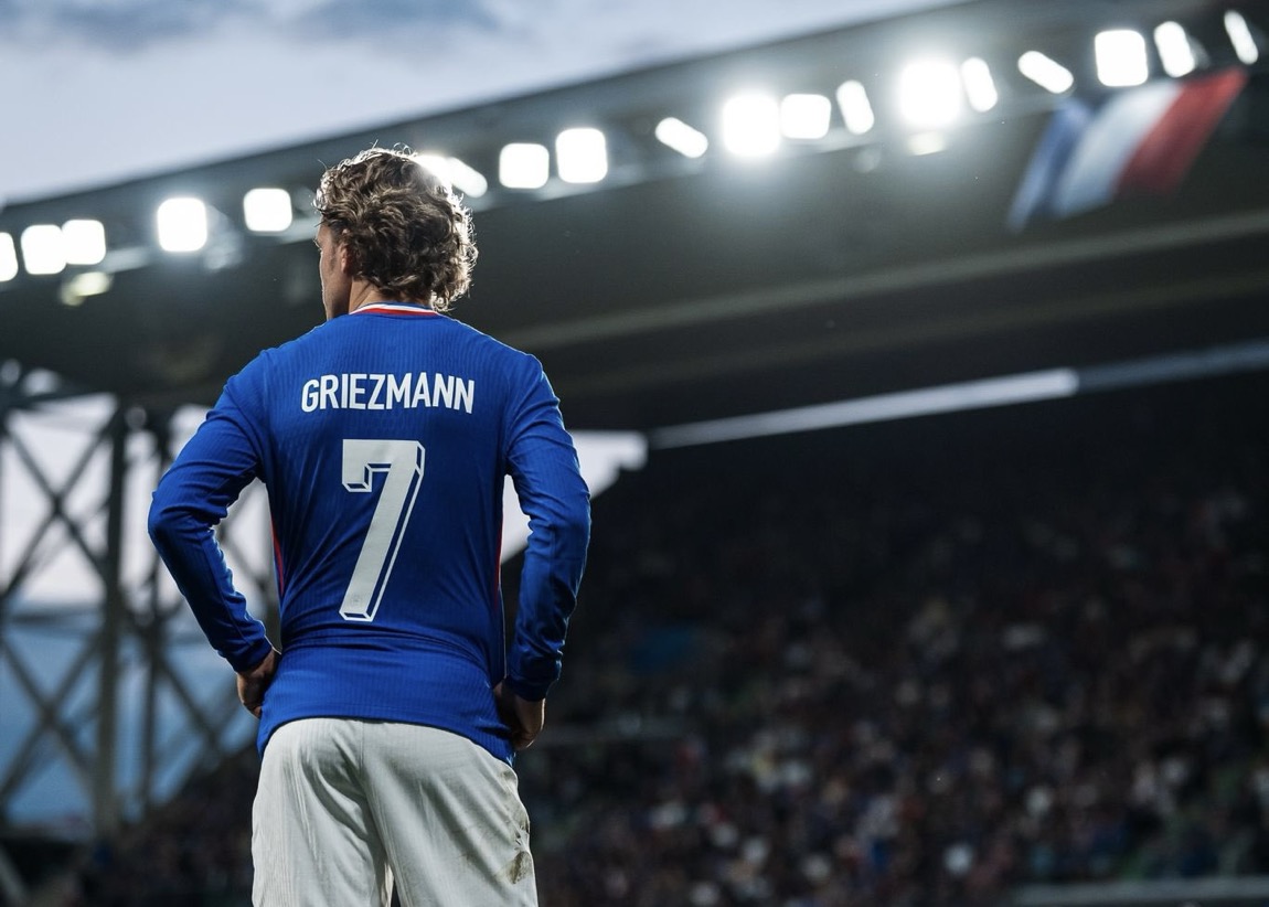 Antoine Griezmann pensiun dari timnas Prancis. Foto: x.com/AntoGriezmann