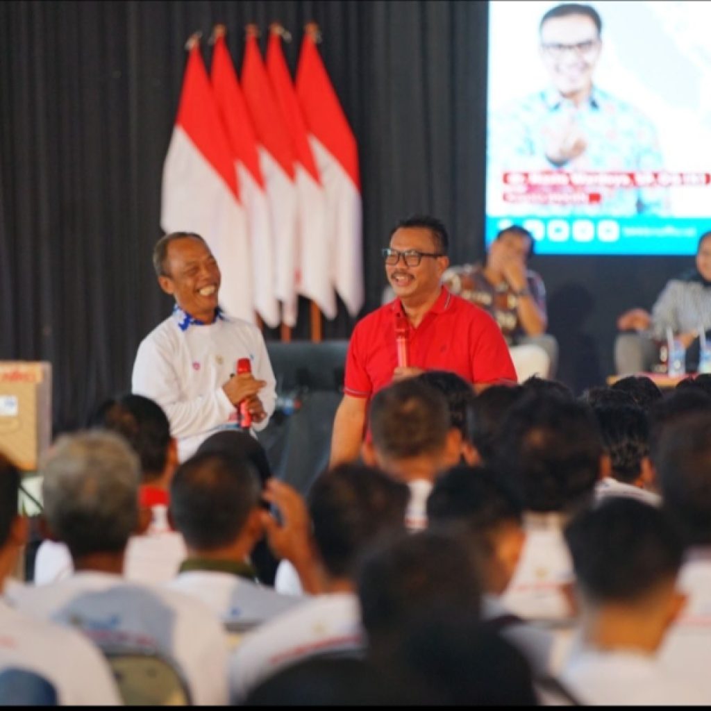 Apresiasi dari anggota DPR RI terkait Blora yang mencapai UHC 95 persen. Foto: Dok. Lilik Yuliantoro