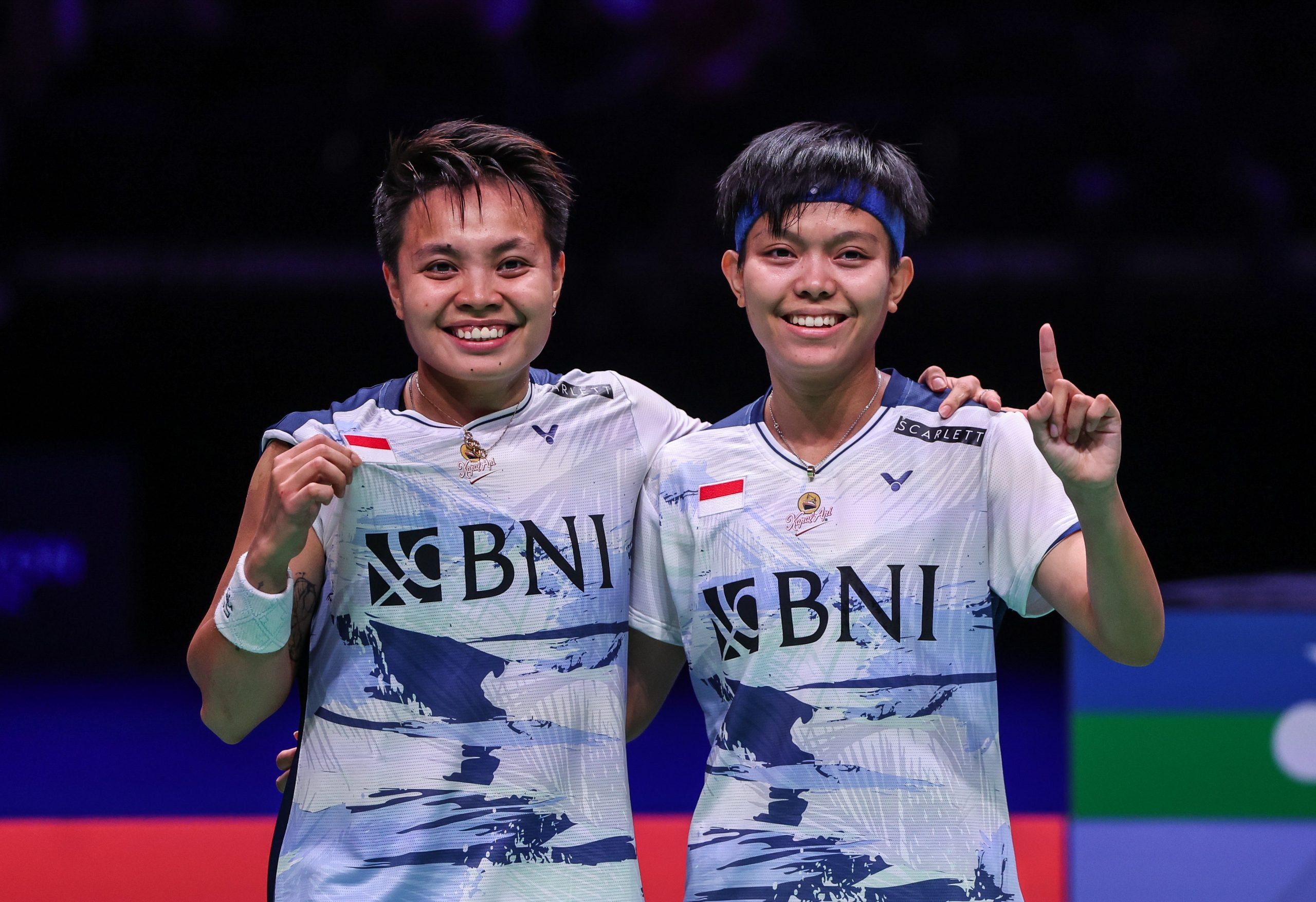Ganda putri Indonesia Apriyani Rahayu dan Siti Fadia lolos ke Final BWF World Championships 2023 | Foto: X / Twitter @bwfmedia