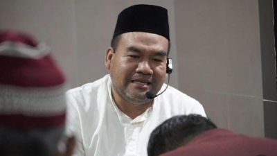 Calon Bupati Blora, Arief Rohman mengawali GASTRA di Masjid Al Hamidah, Desa Blungun, Kecamatan Jepon. Foto: Istimewa