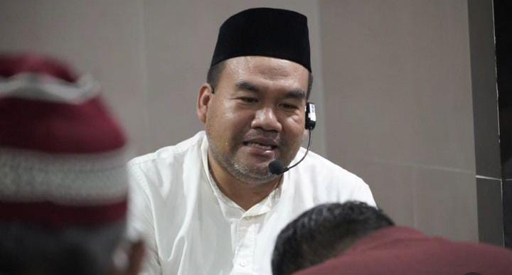 Calon Bupati Blora, Arief Rohman mengawali GASTRA di Masjid Al Hamidah, Desa Blungun, Kecamatan Jepon. Foto: Istimewa