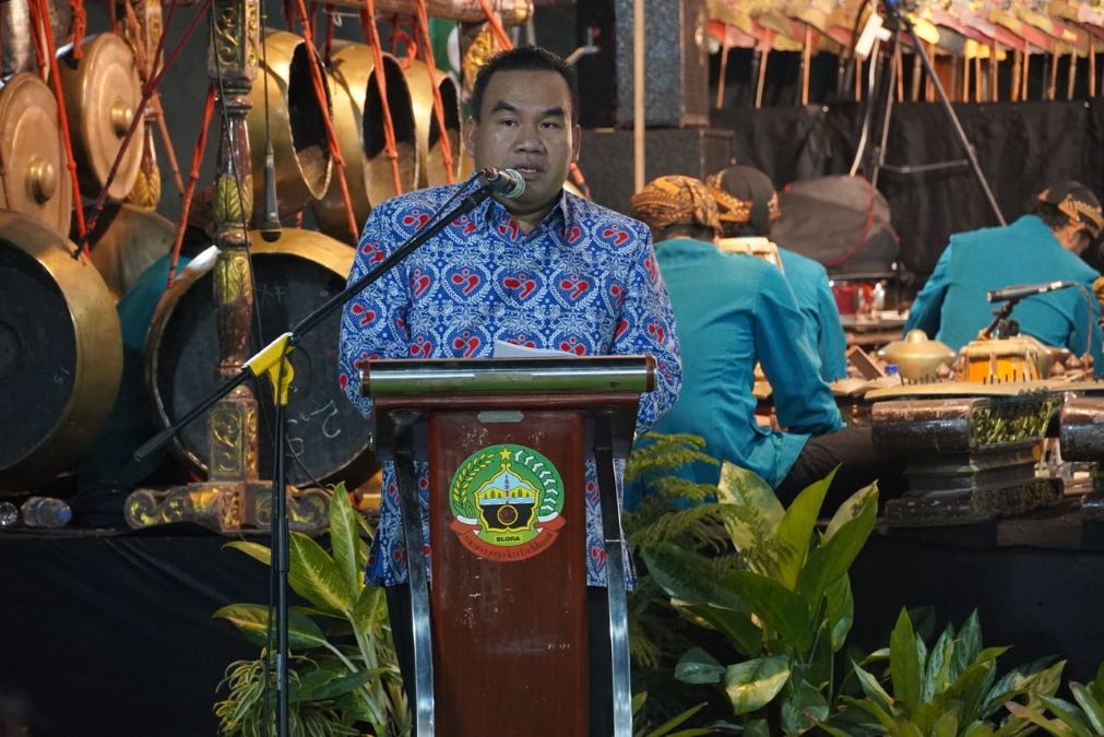 Bupati Blora, Arief Rohman apresiasi penurunan angka stunting di wilayahnya. Foto: Istimewa