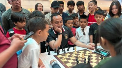 Gelar Turnamen Catur di Mall Tentrem, Arnaz Apresiasi Percasi Semarang